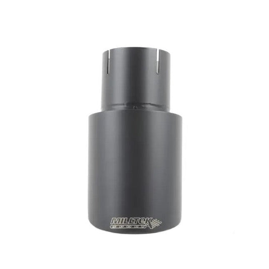 MillTek Audi BMW MINI VW 90mm GT90 Cerakote Black Exhaust Tip (Inc. RS3, Cooper S, M2 & M3)