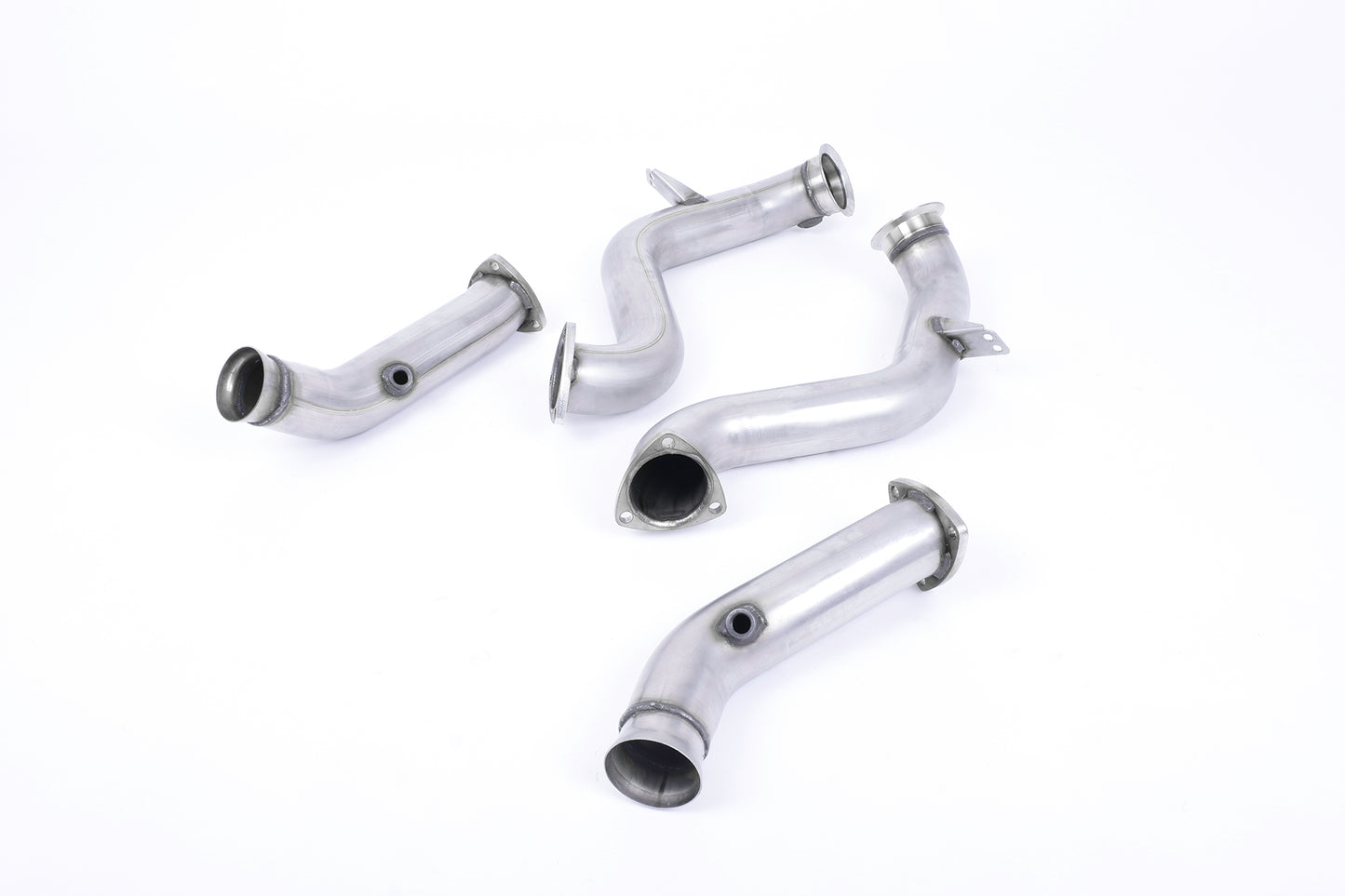 MillTek SSXMZ119 Mercedes W205 C63 Large-bore Downpipes and Cat Bypass Pipes