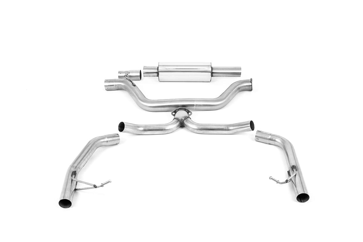 MillTek SSXSK29 Skoda Octavia vRS 2.0 TSI Non-Resonated OPF/GPF-Back Exhaust System - ML Performance UK