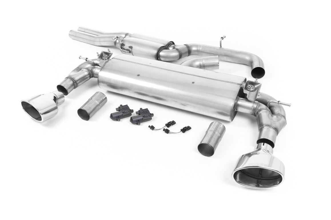 MillTek Audi 8V RS3 Saloon/Sedan Cat-Back Exhaust (MQB 400PS) - ML Performance UK