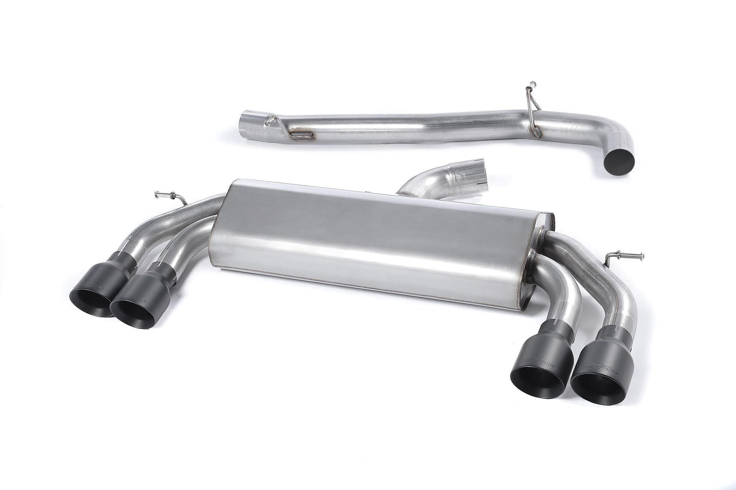 MillTek Audi 8V S3 Non-Resonated Cat-Back Exhaust (Non-Valved) - ML Performance UK