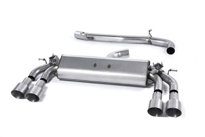 MillTek Audi 8V S3 Non-Resonated Cat-Back Exhaust (Sportback) - ML Performance UK