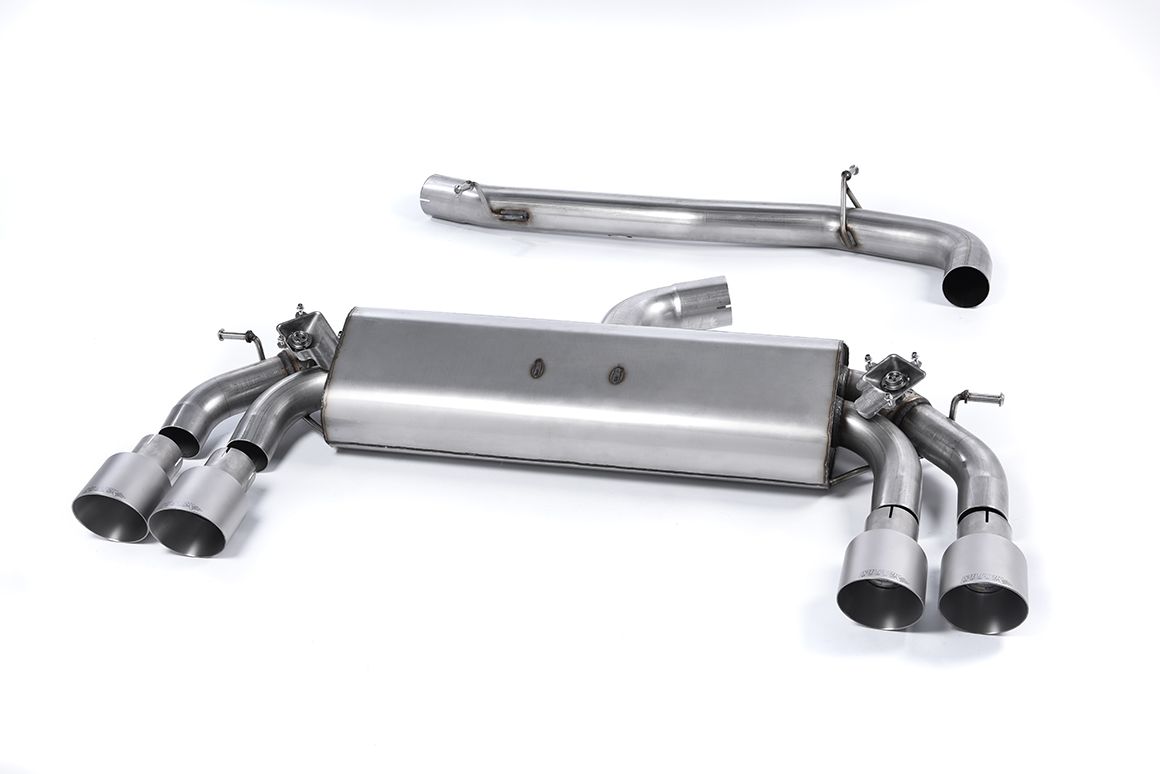 MillTek Audi 8V S3 Non-Resonated Cat-Back Exhaust - ML Performance UK