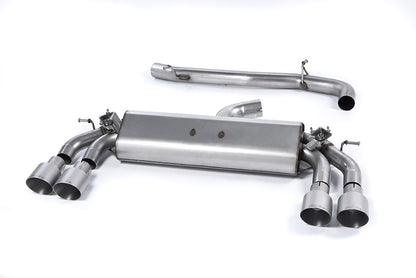 MillTek Audi 8V S3 Non-Resonated Cat-Back Exhaust - ML Performance UK