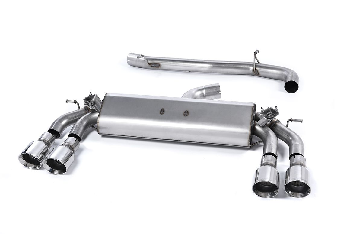 MillTek Audi 8V S3 Non-Resonated Cat-Back Race Exhaust - ML Performance UK