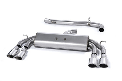 MillTek Audi 8V S3 Non-Resonated Cat-Back Race Exhaust - ML Performance UK