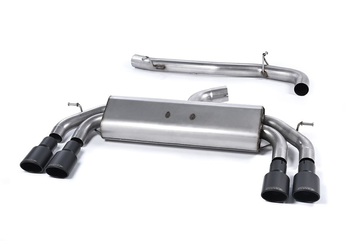 MillTek Audi 8V S3 Non-Resonated Cat-Back Race Exhaust - ML Performance UK