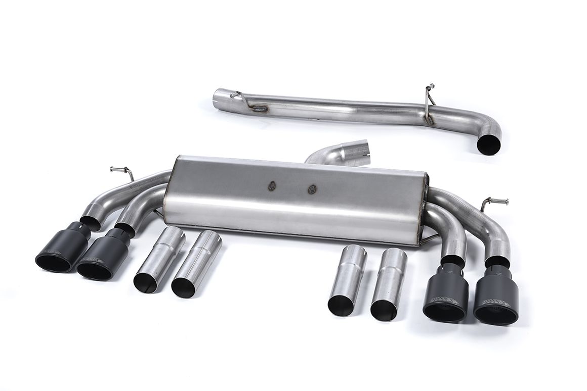 MillTek Audi 8V S3 Non-Resonated Non-Valved Cat-Back Exhaust (Saloon & Cabrio) - ML Performance UK