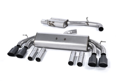 MillTek Audi 8V S3 Resonated Cat-Back Exhaust (Non-Valved) - ML Performance UK