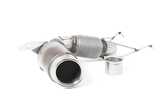 Milltek MINI F55 F56 Large Bore Downpipes with Hi-Flow Sports Catalysts - Fits to OE Cat Back (Cooper S & JCW GP3) - ML Performance UK