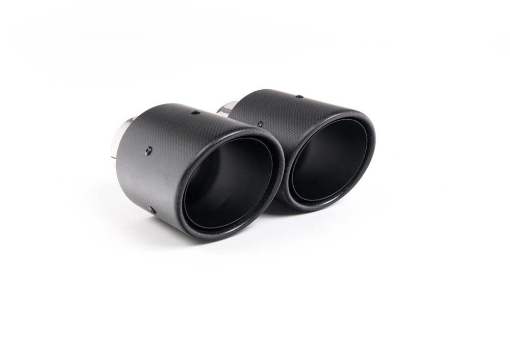 Milltek Mercedes-Benz W463 G63S Valved Cat Back Exhaust System with Carbon JET-90 Trims | ML Performance UK