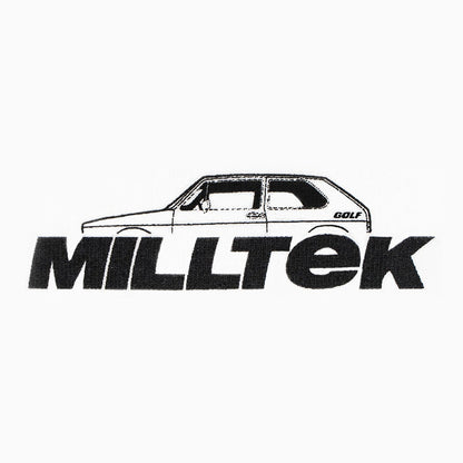 MillTek MSTEE04M Milltek Tee White (VW Golf Mk1) - Medium