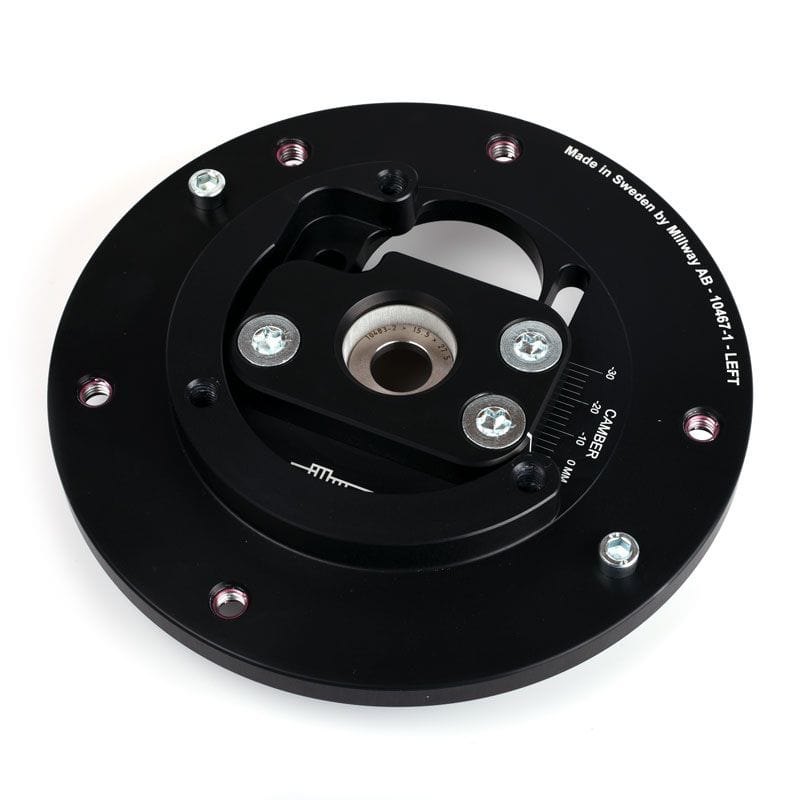 Millway Motorsport BMW F80 F82 Street Adjustable Front Camber Plates - 3 Bolt (Pre-2015 M3 & M4) - ML Performance UK