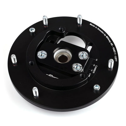 Millway Motorsport BMW F80 F82 Street Adjustable Front Camber Plates - 3 Bolt (Pre-2015 M3 & M4) - ML Performance UK