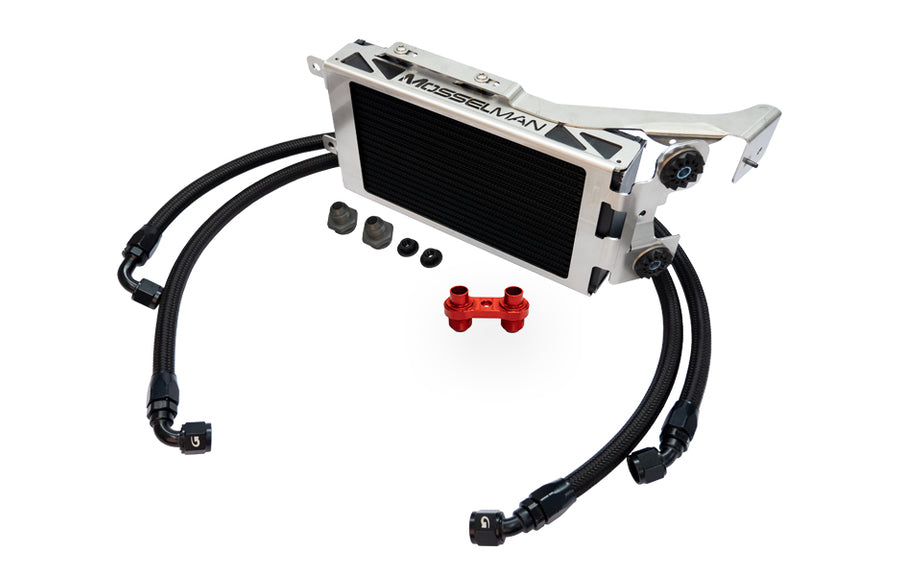 Mosselman BMW E82 Single Oil Cooler Kit (135i & 1M) - ML Performance UK