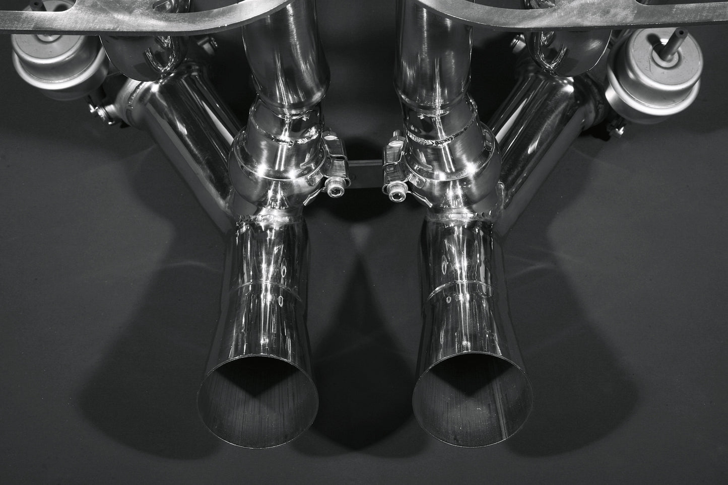 Capristo 02LA01403008 Lamborghini Murcielago LP640 Racing Valved Exhaust with Headers, Sports Cats, and Ceramic Coated Tip 