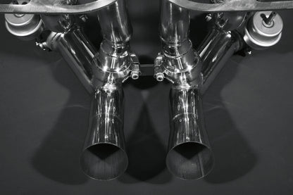 Capristo 02LA01403008 Lamborghini Murcielago LP640 Racing Valved Exhaust with Headers, Sports Cats, and Ceramic Coated Tip 