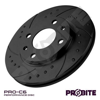 Probite PFPD1174 Performance discs | Fronts | 254mm dia | Vented