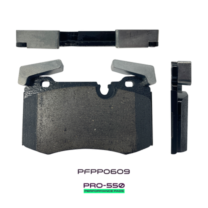 Probite PFPP0609 PRO-550 Performance Pads | Fronts | W120mm H75mm D15mm