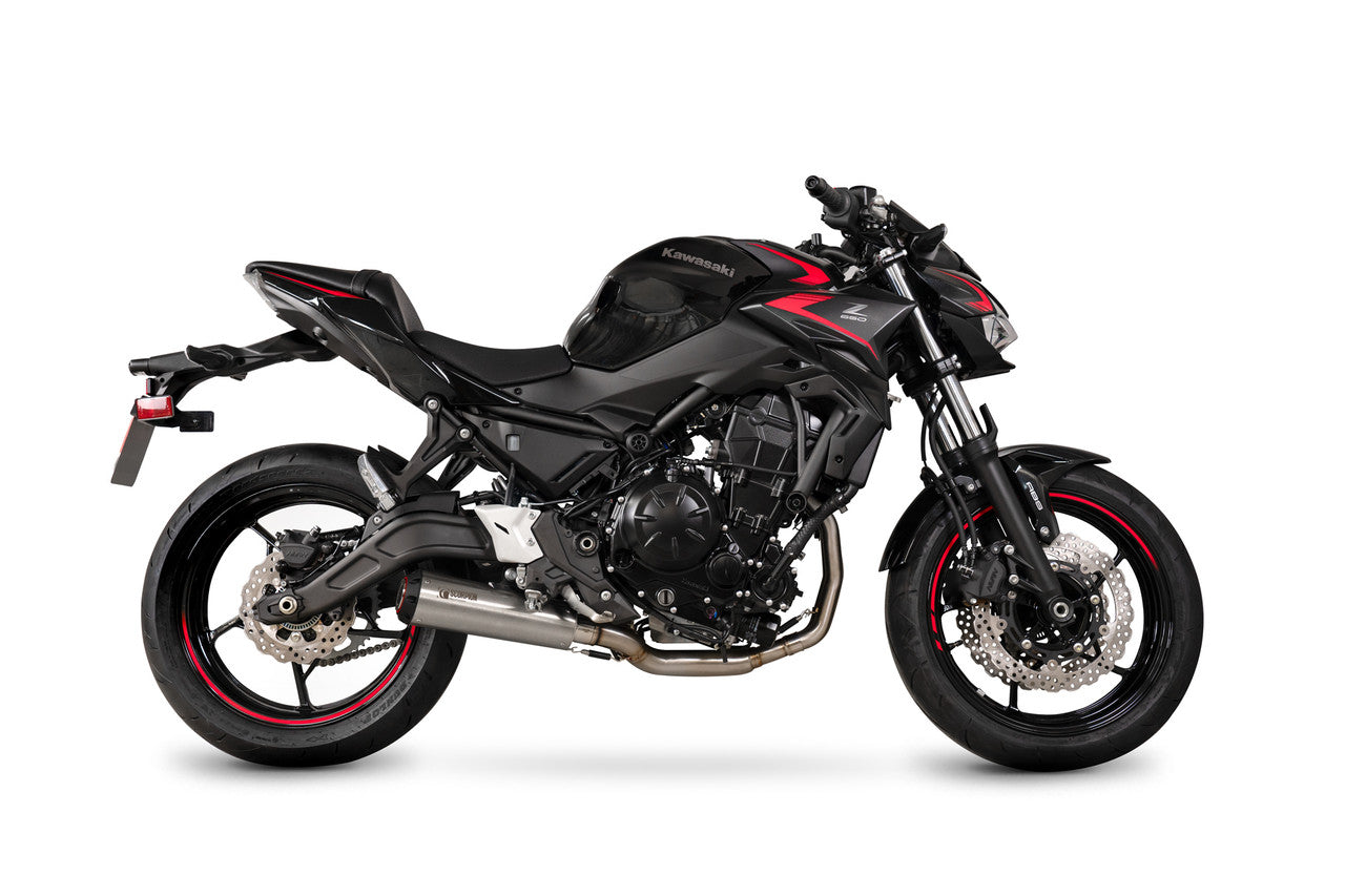 Scorpion PKA144SYSSEO Red Power Full System Stainless Steel Sleeve - Z650 - 2020