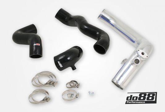 DO88 PP-03-og93S SAAB 9-3 99-02 T7 Pressure pipe with Black hoses