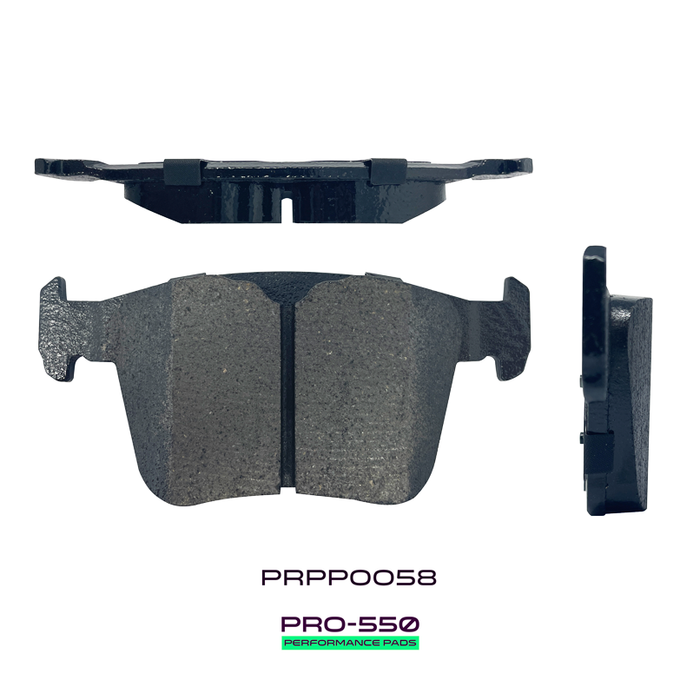 Probite PRPP0058 PRO-550 Performance Pads | Rears | W123mm H61mm D16mm