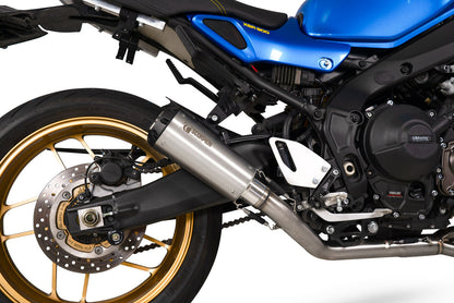 Scorpion PYA127SYSSEO Red Power Full System Brushed Stainless Steel Sleeve XSR 900 - 2022