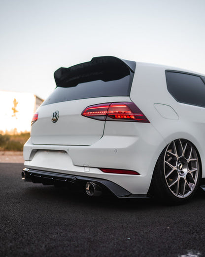 Zaero ZA-GOLF-75-TL VW GOLF, GOLF GTI & GOLF R MK7 / MK7.5 EVO-1 GLOSS BLACK REAR SPOILER