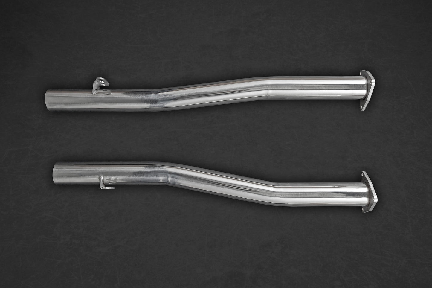 Capristo 02BE04903004 Bentley Continental W12 Supersport/GTC/GTSpeed (before 2012) Middle Silencer / Secondary Cat Replacement Pipes 
