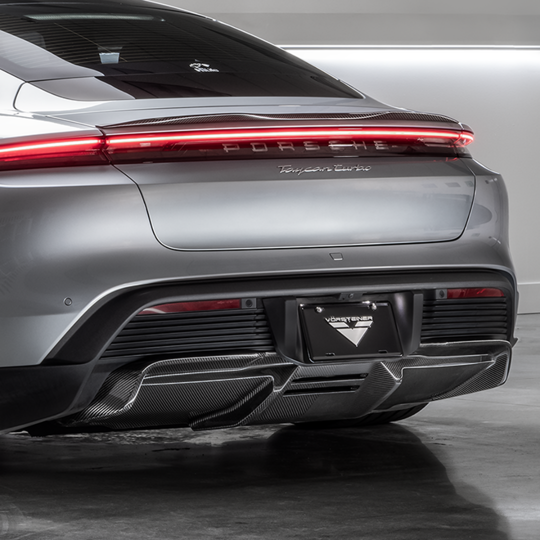 Vorsteiner POV3050 Porsche Taycan Turbo/Turbo S Rear Diffuser | ML Performance