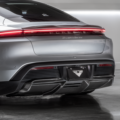 Vorsteiner POV3050 Porsche Taycan Turbo/Turbo S Rear Diffuser | ML Performance