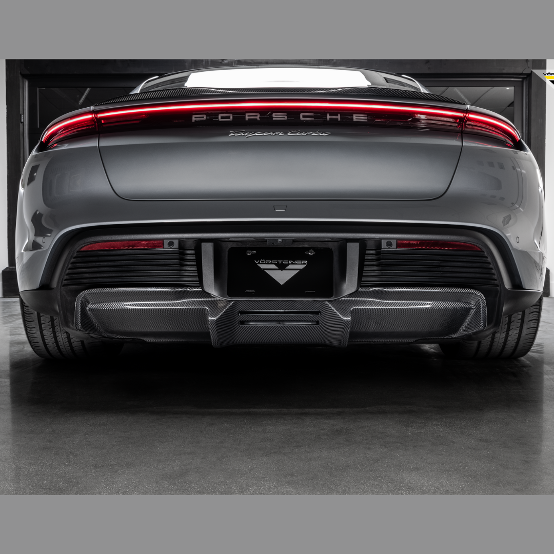 Vorsteiner POV3050 Porsche Taycan Turbo/Turbo S Rear Diffuser | ML Performance