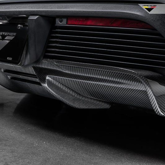 Vorsteiner POV3050 Porsche Taycan Turbo/Turbo S Rear Diffuser | ML Performance