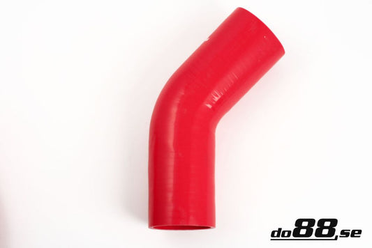 DO88 RB45G76 Silicone Hose Red 45 degree 3'' (76mm)