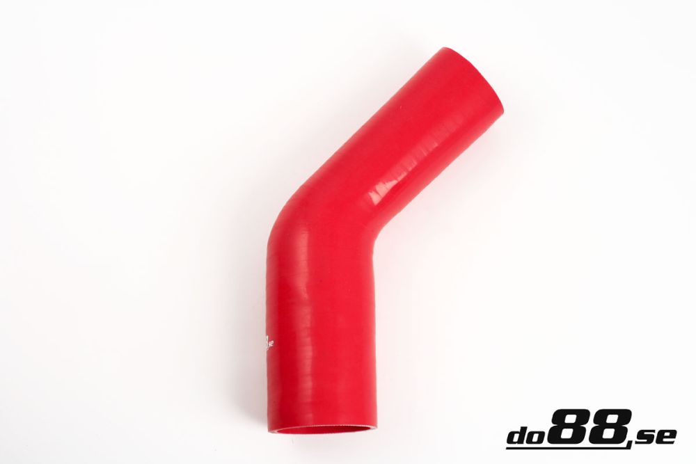DO88 RBR45G51-60 Silicone Hose Red 45 degree 2 - 2,375'' (51 - 60mm)