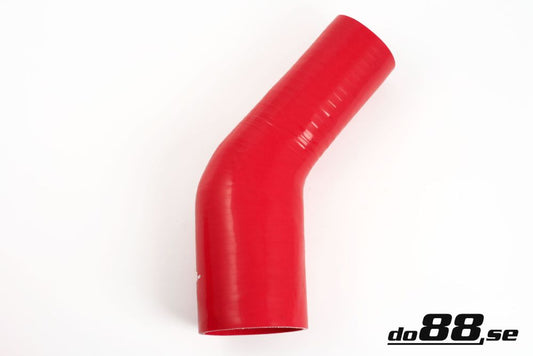 DO88 RBR45G76-102 Silicone Hose Red 45 degree 3 - 4'' (76 - 102mm)
