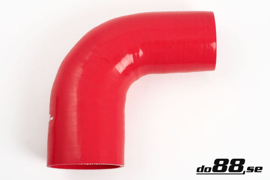 DO88 RBR90G70-76 Silicone Hose Red 90 degree 2,75 - 3'' (70 - 76mm)