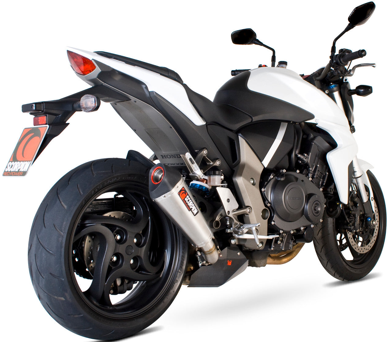 Scorpion RHA101CEO Serket Taper Slip-on - Carbon Fibre Sleeve - CB 1000 R - 2008 - 2017