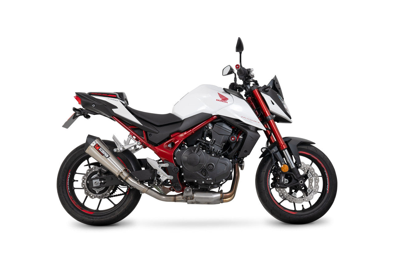 Scorpion RHA200SEO Serket Taper Slip-on Brushed Stainless Steel Sleeve CB750 Hornet - 2023