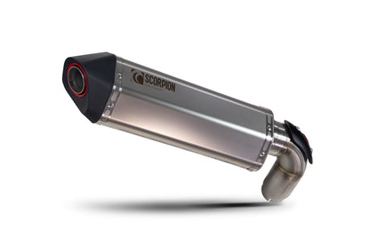 Scorpion RKA137TEO Serket Parallel Slip-on Titanium Sleeve. Fits With Panniers - Ninja 1000 SX - 2020 - 2024