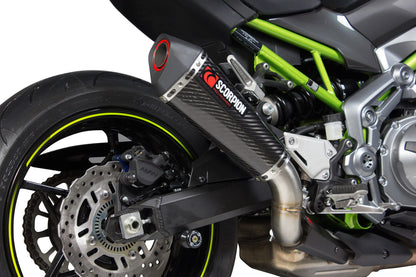 Scorpion RKA141SYSCEO Serket Taper Full System Carbon Fibre Sleeve - Ninja ZX-25R - 2020->