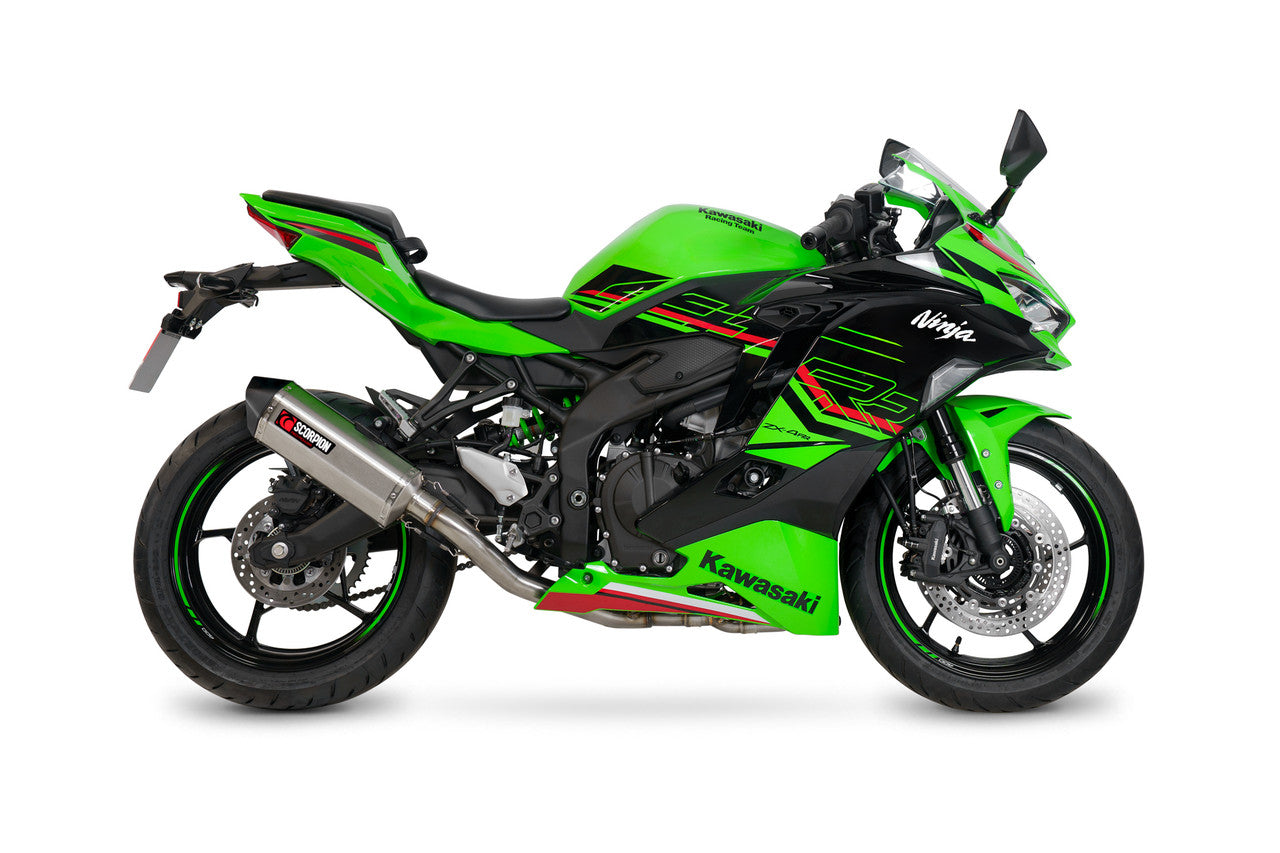 Scorpion RKA146SYSSEO Serket Parallel Full System Stainless Steel Sleeve ZX-4RR - 2023