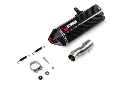 Scorpion RKA147CEO Serket Parallel Slip-on Carbon Fibre Sleeve - Ninja H2 SX - 2022