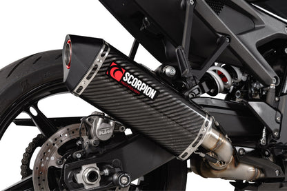 Scorpion RKT96CEO Serket Parallel Slip-on Carbon Fibre Sleeve - KTM 990 Duke - 2024-2025