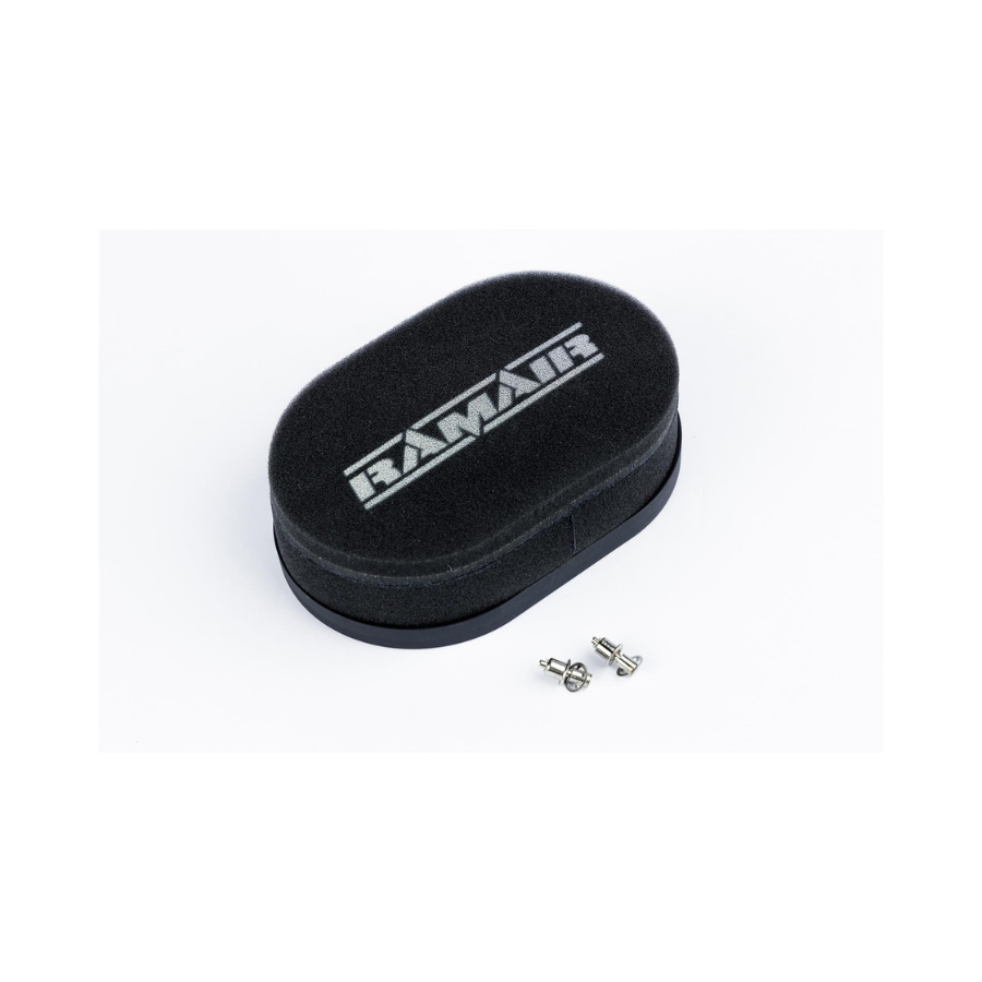 Ramair RS2V2-240-403 Carburettor Foam Air Filter with Baseplate to fit Weber 40 IDF - 65mm Internal Height