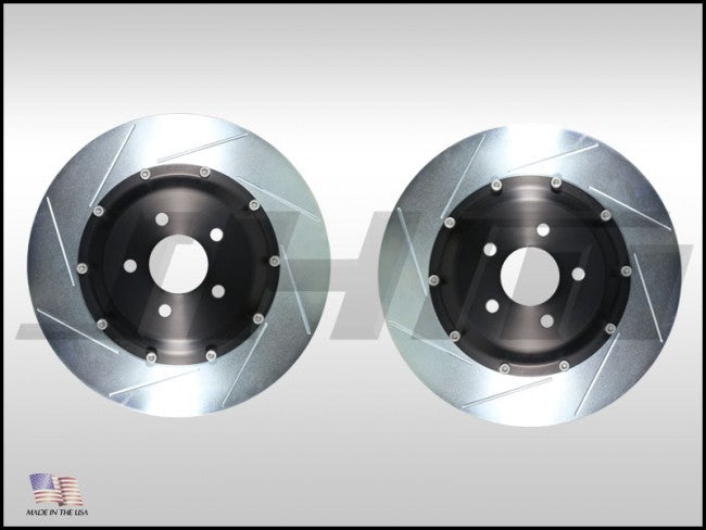 JHM JHM-1026x390x34 Front Rotors (pair) 2-piece Lightweight for C7 RS7