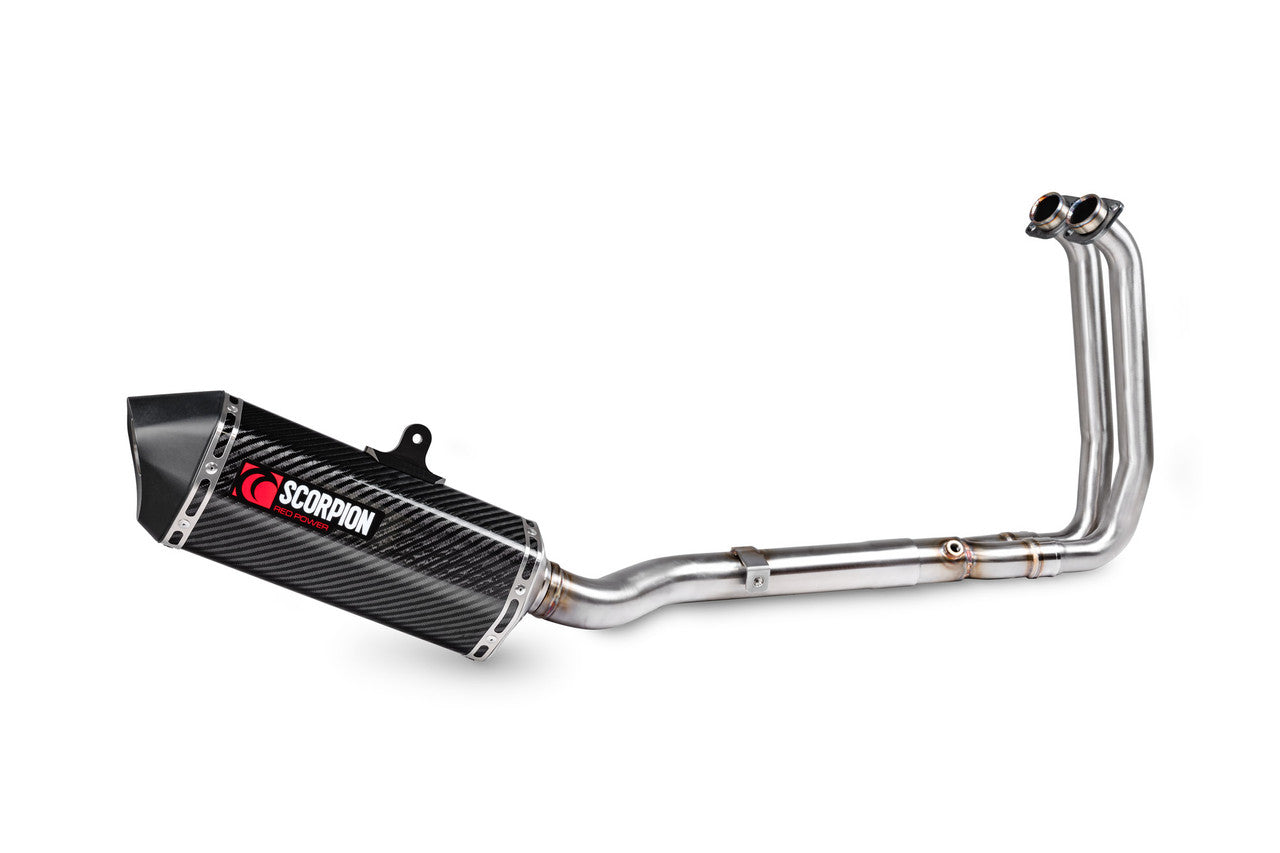 Scorpion RSI130SYSCEO Serket Parallel Full System Carbon Fibre Sleeve - GSX-8R - 2024