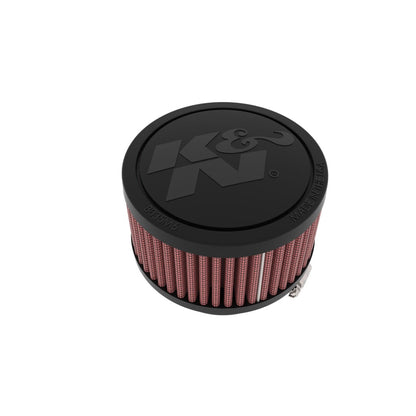K&N RU-1900 High-Flow Original Universal Air Filter - 2-1/4"FLG, 3-1/2"OD, 2"H