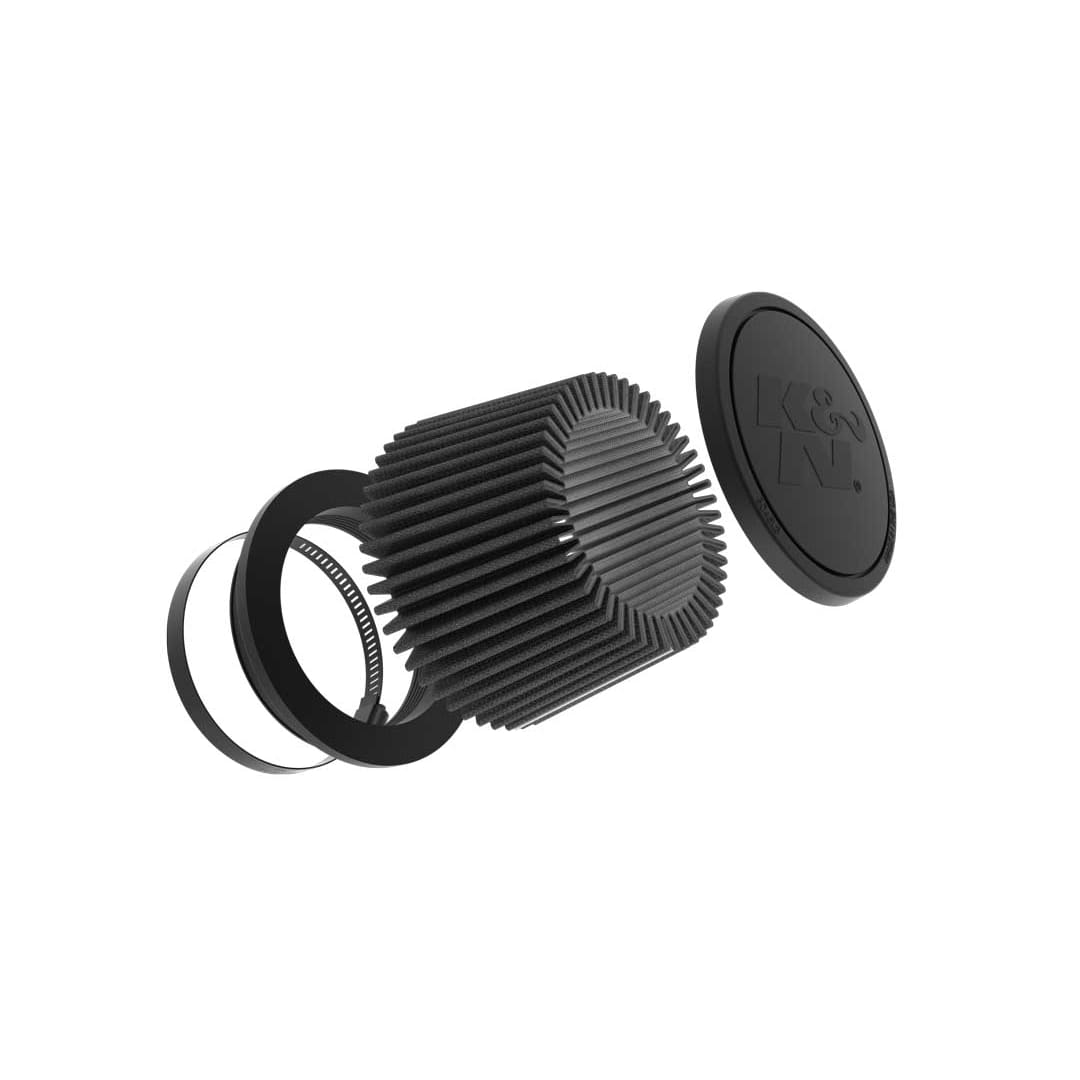 K&N RU-3119HBK Dryflow Universal Air Filter - 4"FLG, 5-3/8" B, 4-1/2" T, 3-1/2" H