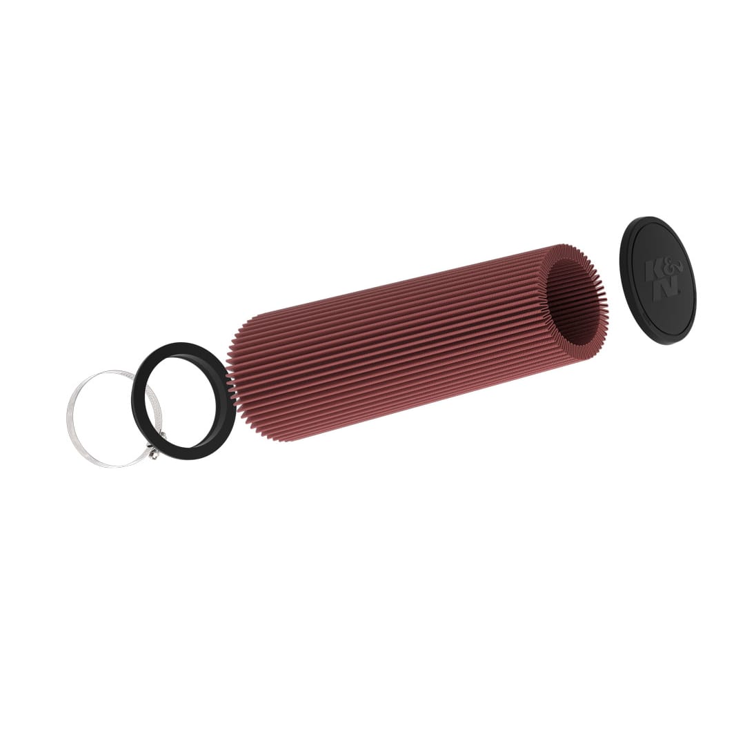 K&N RU-5295 High-Flow Original Universal Air Filter - 6"FLG, 7-1/2"B, 5"T: 20-1/8"H